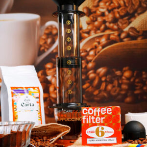 Kit Aeropress con Filtros más café regional molido