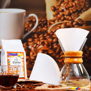 Kit Chemex 3 tazas con Filtros más café regional molido