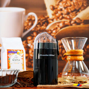 Kit Chemex 3 tazas con Molino Eléctrico más café regional en grano