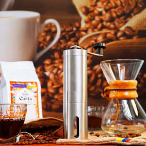 Kit Chemex 3 tazas con Molino Manual más café regional en grano